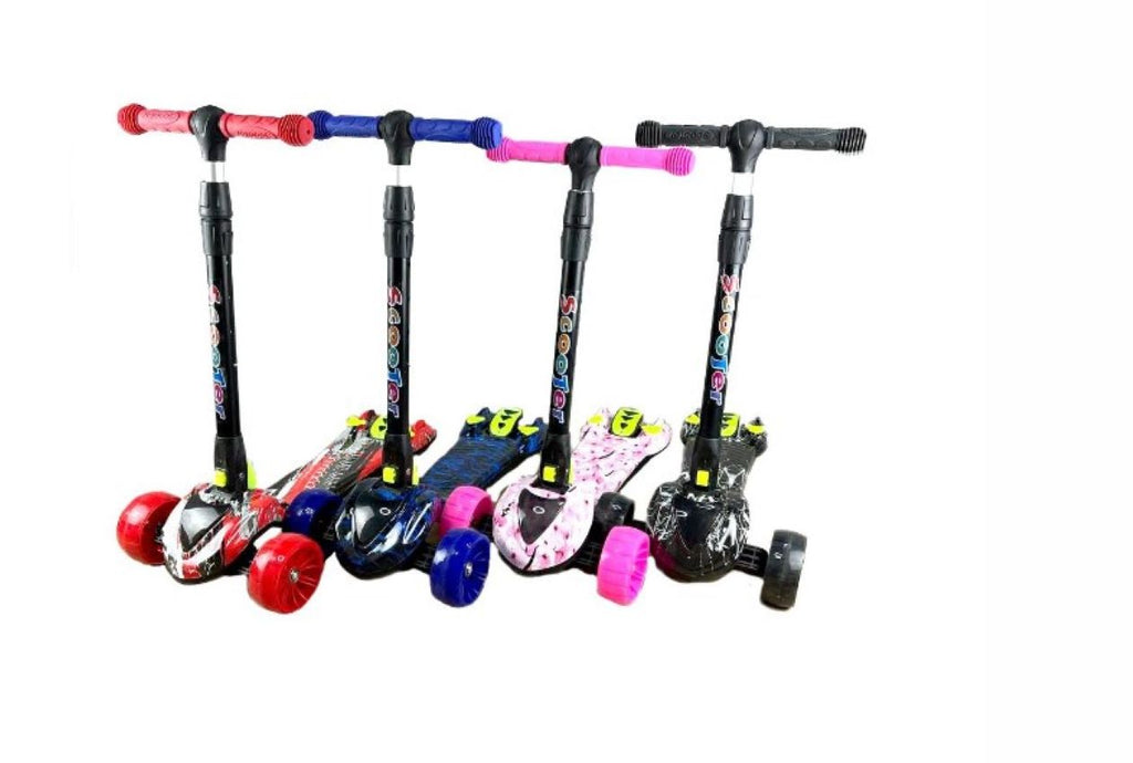 Patineta Scooter Con Humo Niños Rosa