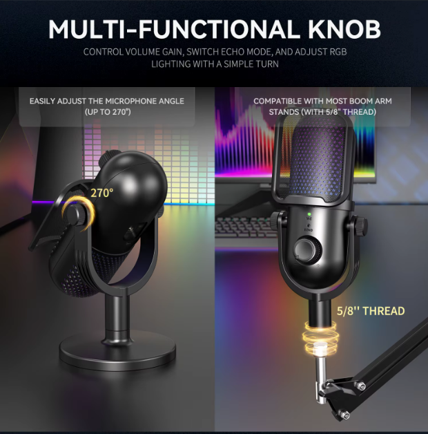 Micrófono Condensador Cardioide Profesio